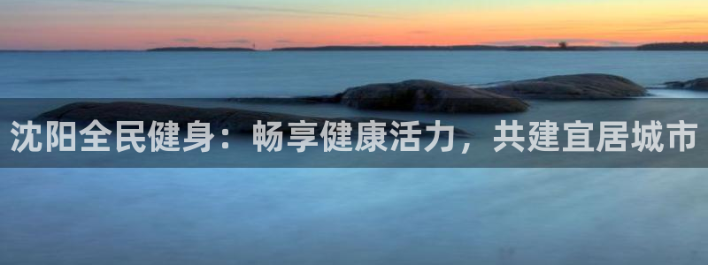 尊龙官方身高：沈阳全民健身：畅享健康活力，共建宜居城市